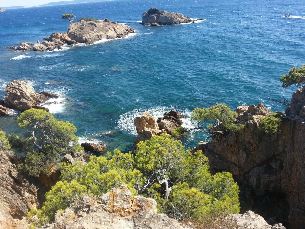 Bel Appart Style Vintage Vue Mer La Londe-les-Maures Kültér fotó